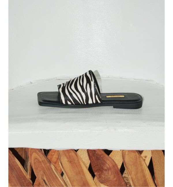 GRISE「《WEB+一部店舗限定》GRISE LEATHER SLIDE サンダル」|サンダル|