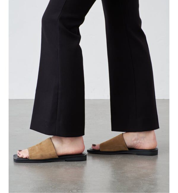 GRISE「《WEB+一部店舗限定》GRISE LEATHER SLIDE サンダル」|サンダル|