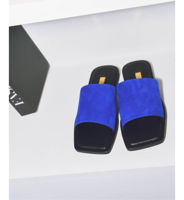 GRISE「《WEB+一部店舗限定》GRISE LEATHER SLIDE サンダル」|サンダル|