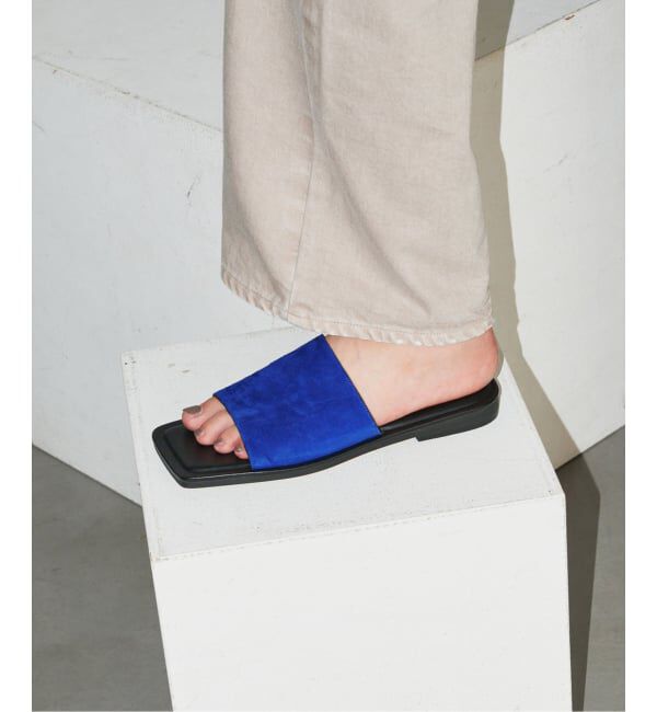 GRISE「《WEB+一部店舗限定》GRISE LEATHER SLIDE サンダル」|サンダル|