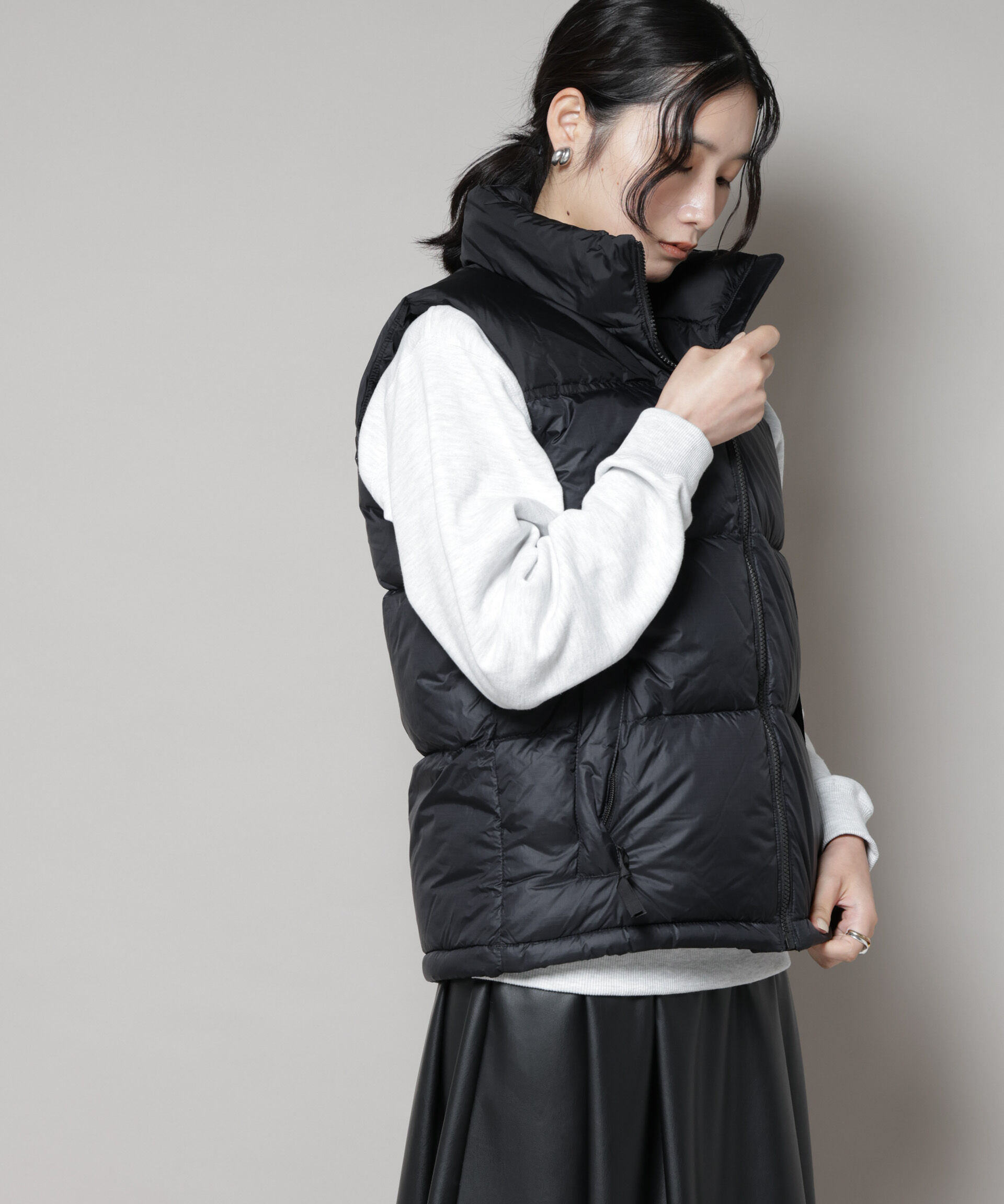 nano･universe「THE NORTH FACE/Nuptse Vest」|ダウンベスト・ベスト|