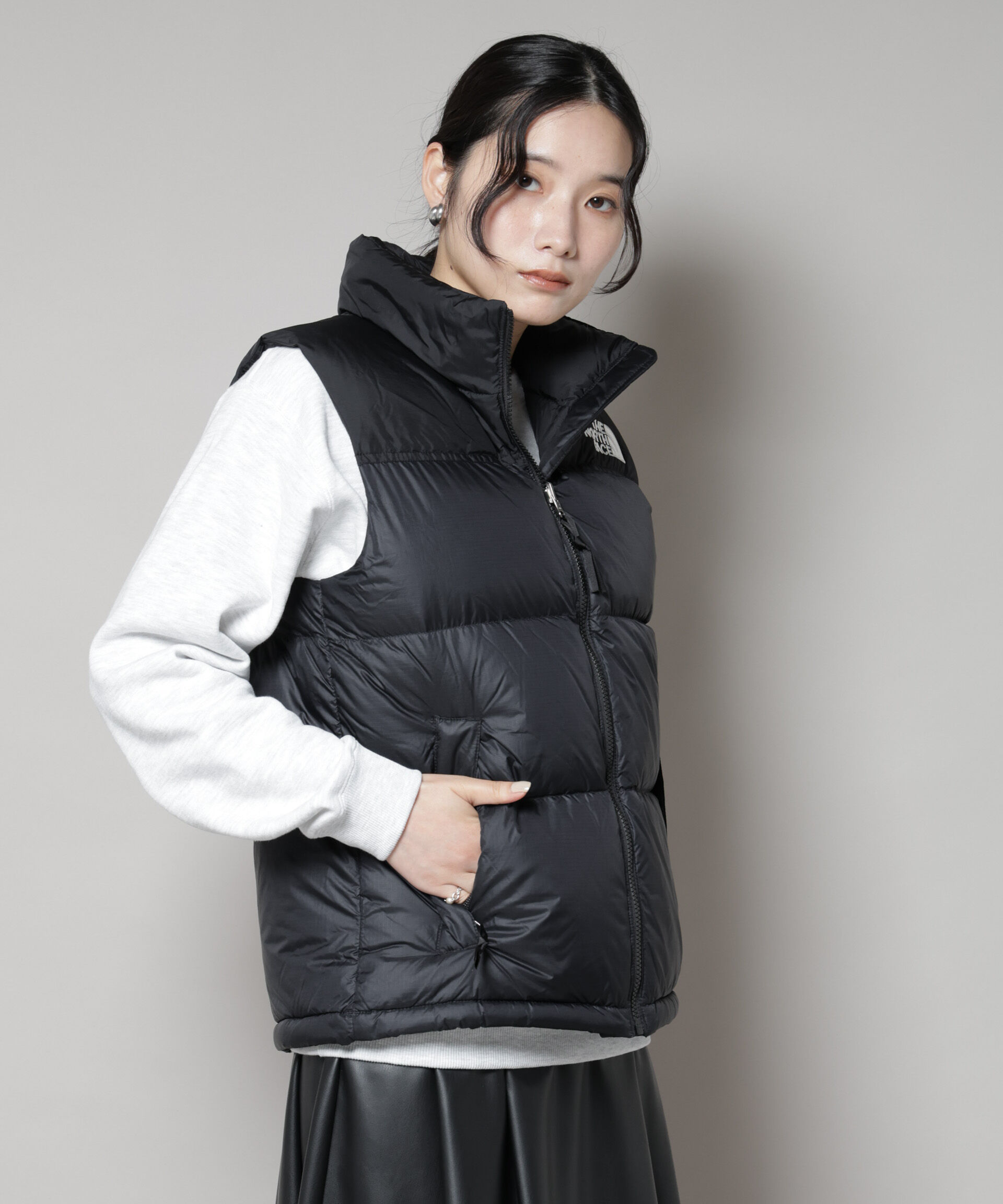 nano･universe「THE NORTH FACE/Nuptse Vest」|ダウンベスト・ベスト|