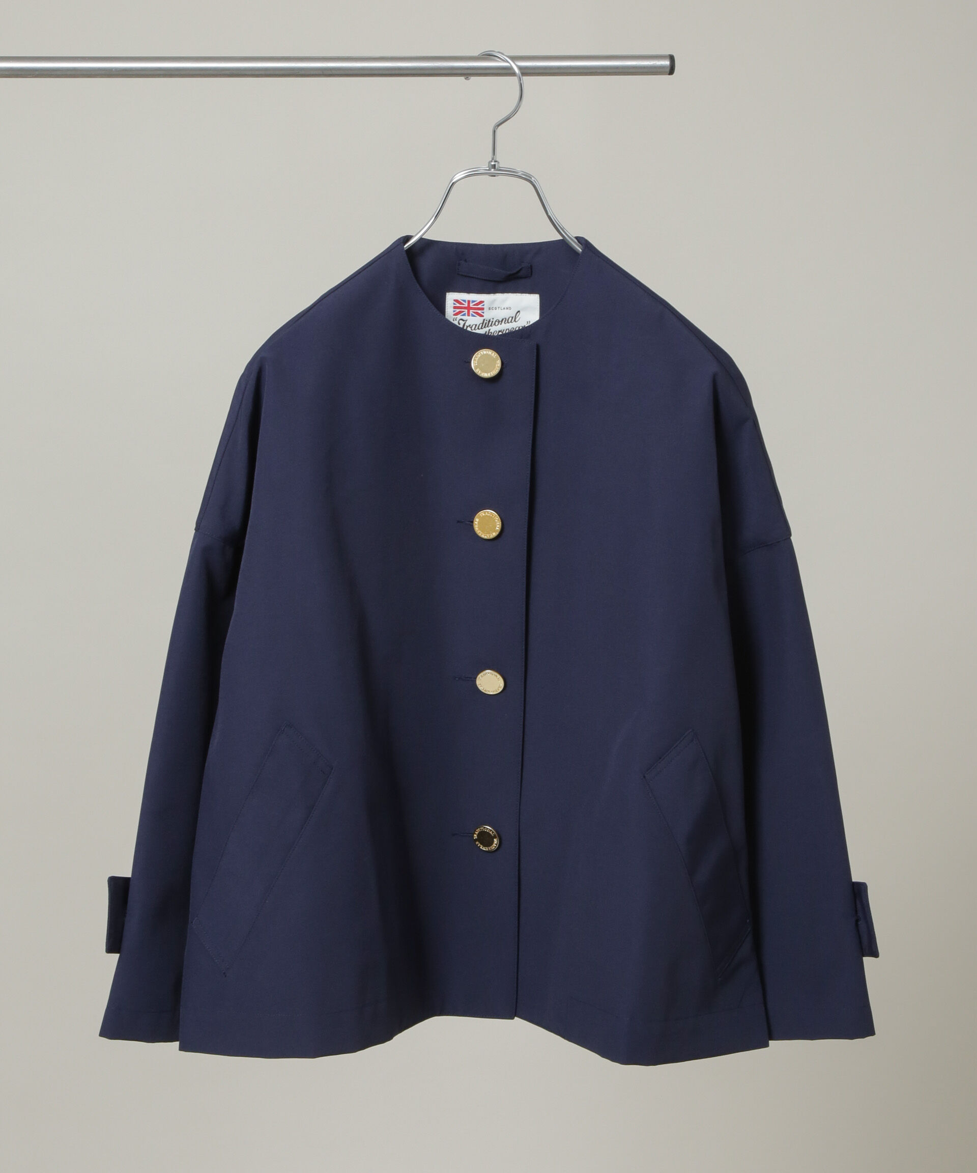 nano･universe「Traditional Weatherwear/MALTON N/C SHORT」|その他|ネイビー