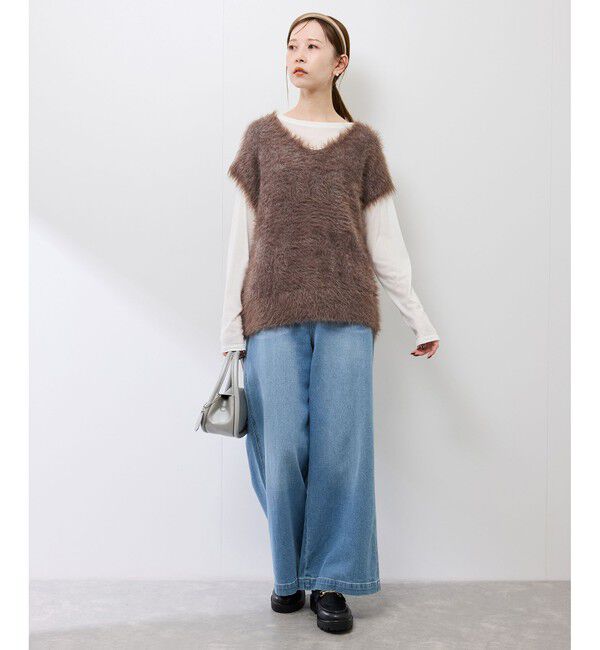Rope&rsquo;Picnic「シアーロングスリーブTシャツ」|Tシャツ・カットソー|