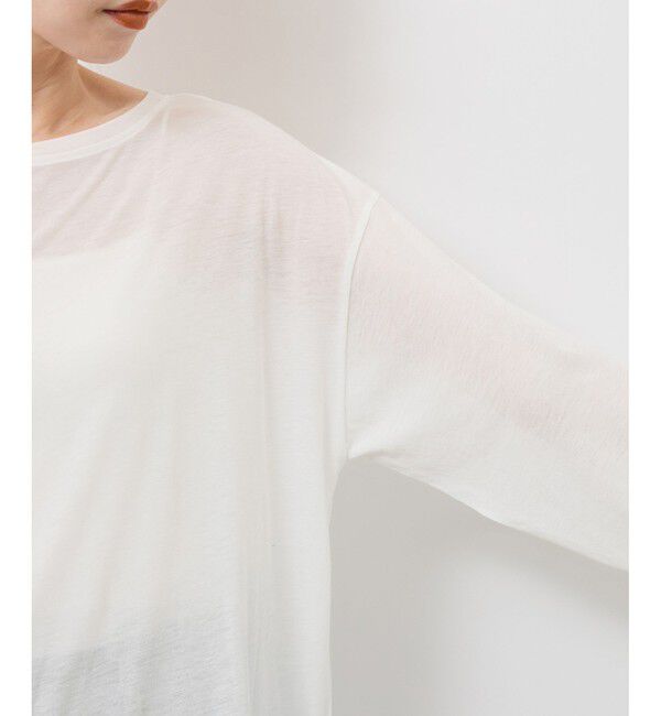 Rope&rsquo;Picnic「シアーロングスリーブTシャツ」|Tシャツ・カットソー|