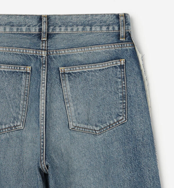 「SERGE | REMAKE 2TONE CUT PT MARTIN VINTAGE BLUE WOMEN」|デニム|