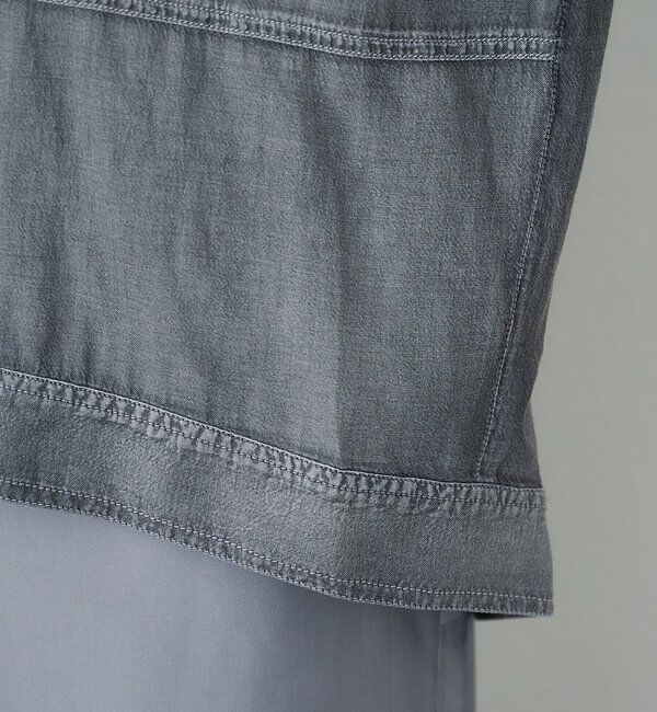  「【再入荷】シアーデニムシャツ」|シャツ・ブラウス|