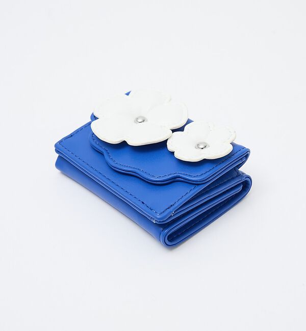 Rouge vif「【Casselini/キャセリーニ】フラワーぷっくりウォレット/財布/花【WEB」|財布|