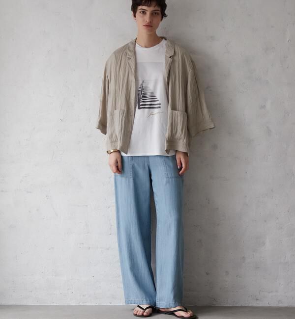 Liesse「フォト半袖Tシャツ」|Tシャツ・カットソー|