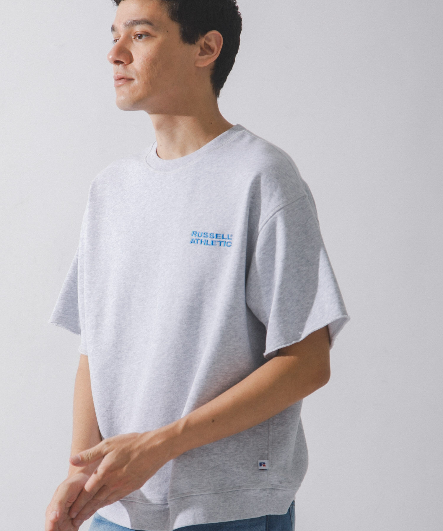 Sonny Label 「『別注』RUSSELL ATHLETIC&times;SonnyLabel　ショートスリーブスウェットTシャツ」|Tシャツ・カットソー|