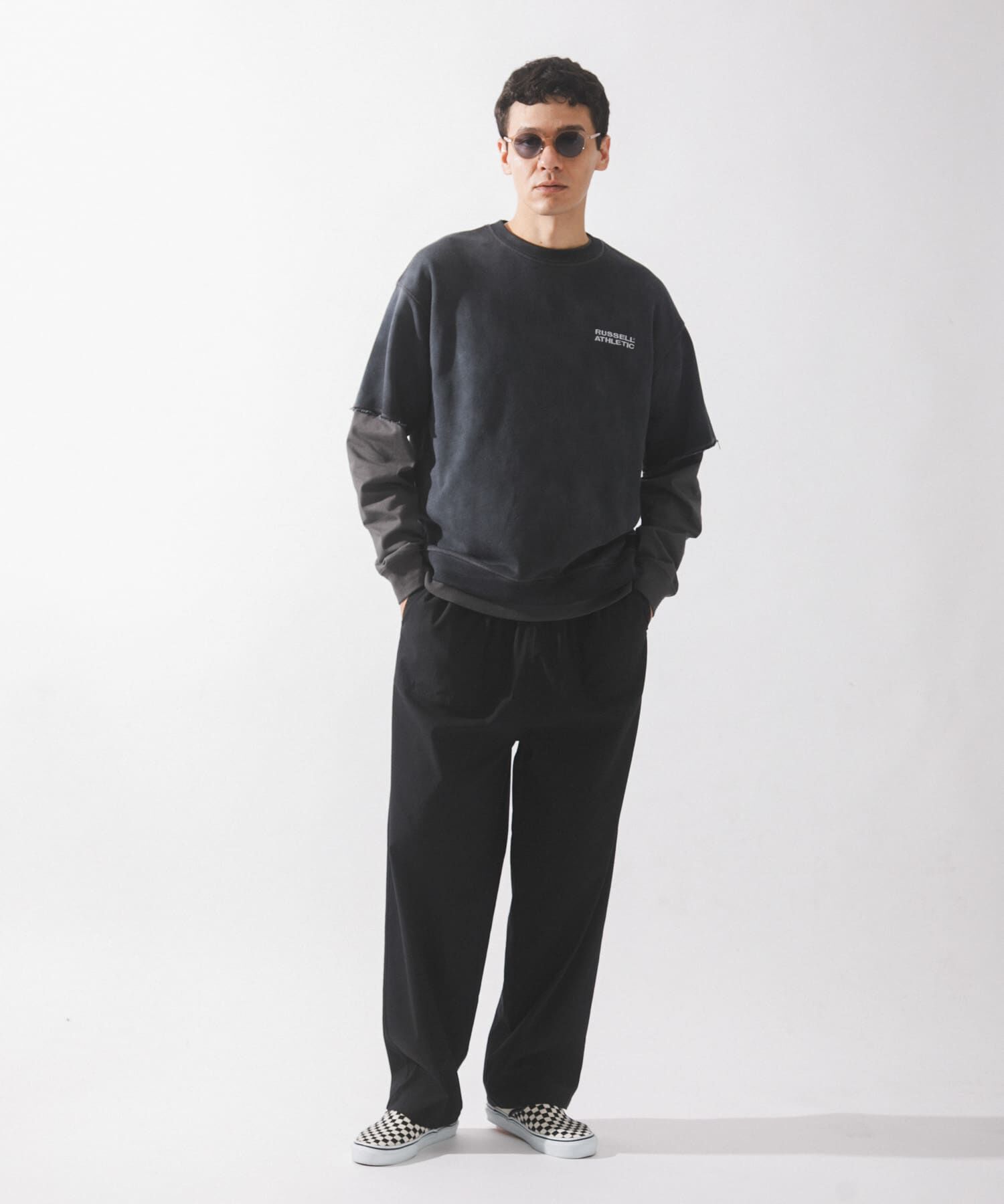 Sonny Label 「『別注』RUSSELL ATHLETIC&times;SonnyLabel　ショートスリーブスウェットTシャツ」|Tシャツ・カットソー|