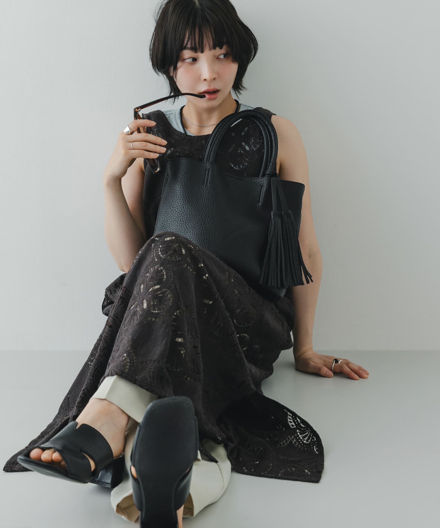 RODE SKO「『Sサイズ』タッセル軽量2WAYプチトートバッグ」|トートバッグ|