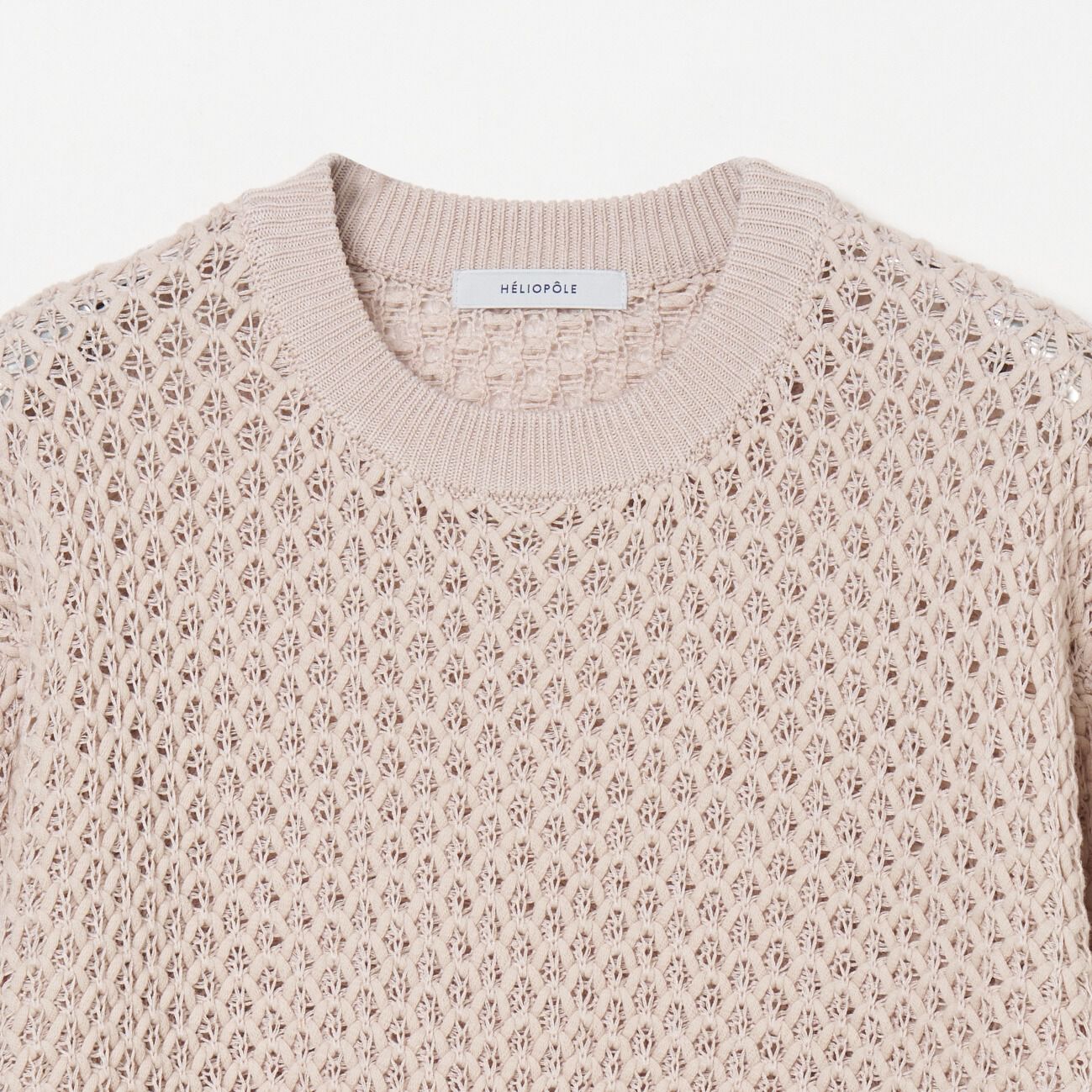 HELIOPOLE「HELIOPOLE LILY YARN MESH KNIT」|ニット・セーター|