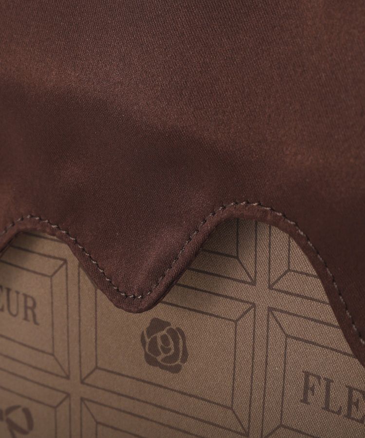 Maison de FLEUR「FLEURチョコレートスクエアトートバッグ」|トートバッグ|
