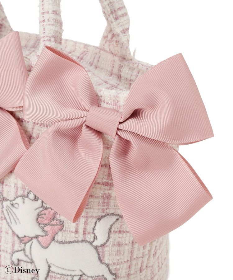 Maison de FLEUR「Disney Marie/ボリュームリボン2Wayトート」|トートバッグ|