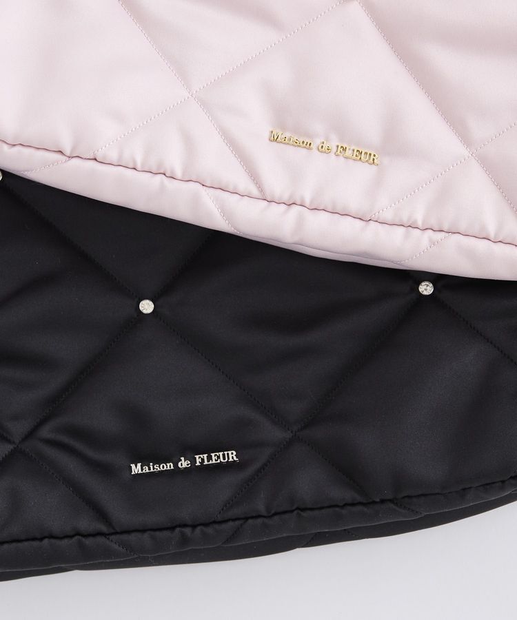 Maison de FLEUR「キルティングエアリーキャリーオンバッグ」|トートバッグ|