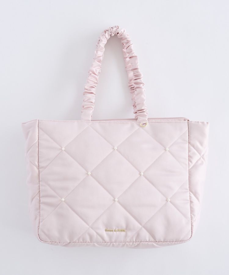 Maison de FLEUR「キルティングエアリーキャリーオンバッグ」|トートバッグ|