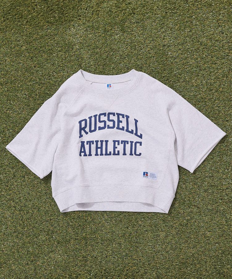 AMERICAN HOLIC「【RUSSELL】ロゴ半袖スウェット」|スウェット・ジャージ|