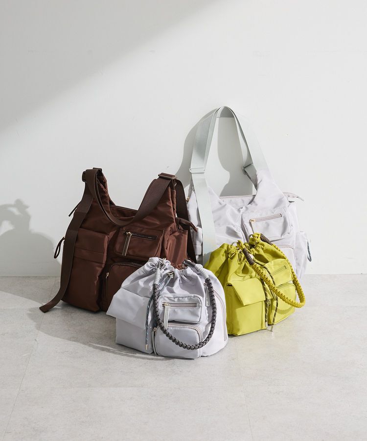 Green Parks「【10ポケBag】収納アドバイザー監修ショルダーバッグ」|ショルダー・メッセンジャー|
