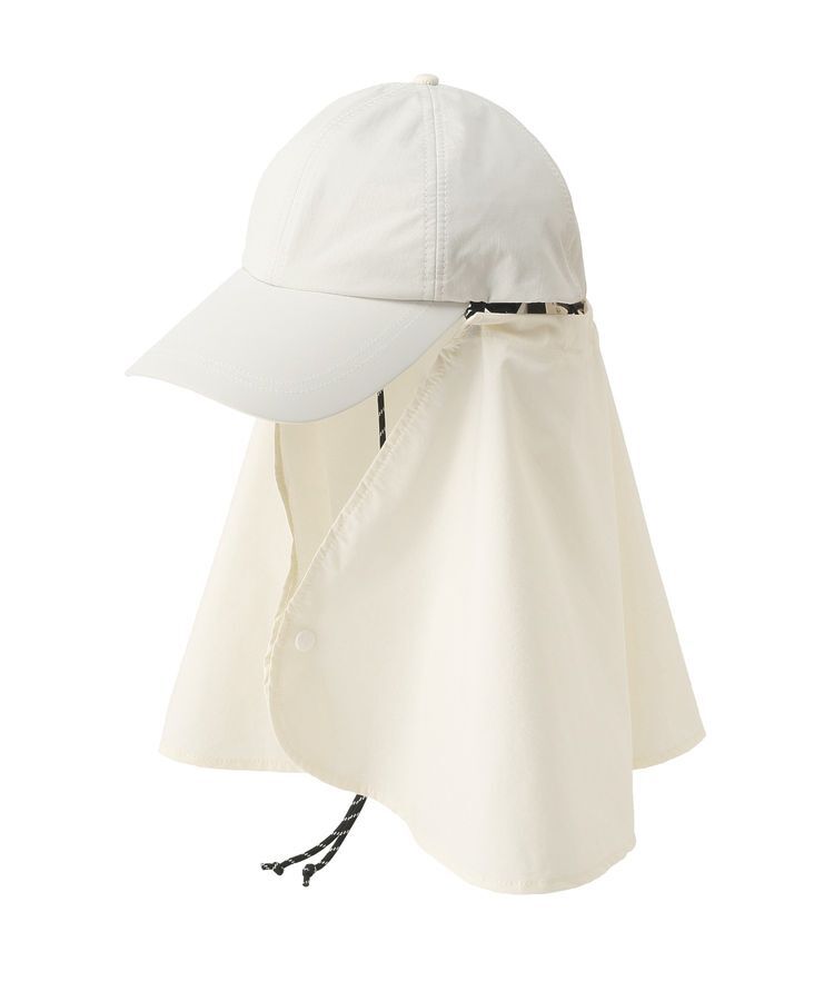 Green Parks「【遮熱】2wayUVカットシェードキャップ」|その他|Off White