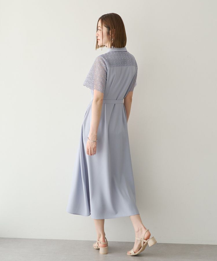 YECCA VECCA「レース切替ワンピース」|ワンピース|