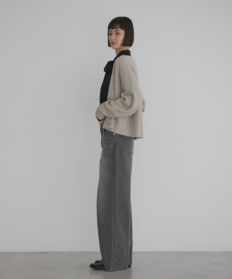 GARAGE OF GOOD CLOTHING「ボリューム袖ショート丈カーディガン」|カーディガン|