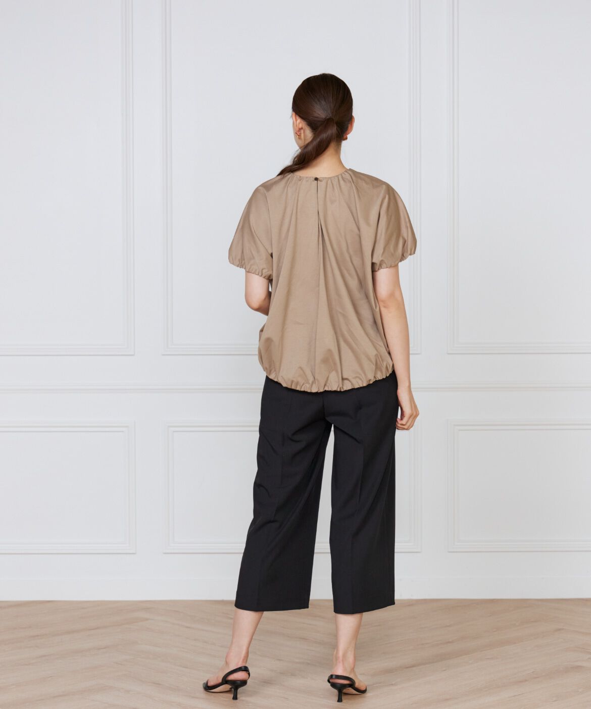 Le Souk「《大きいサイズ》ドルマンスリーブカットプルオーバー」|Tシャツ・カットソー|
