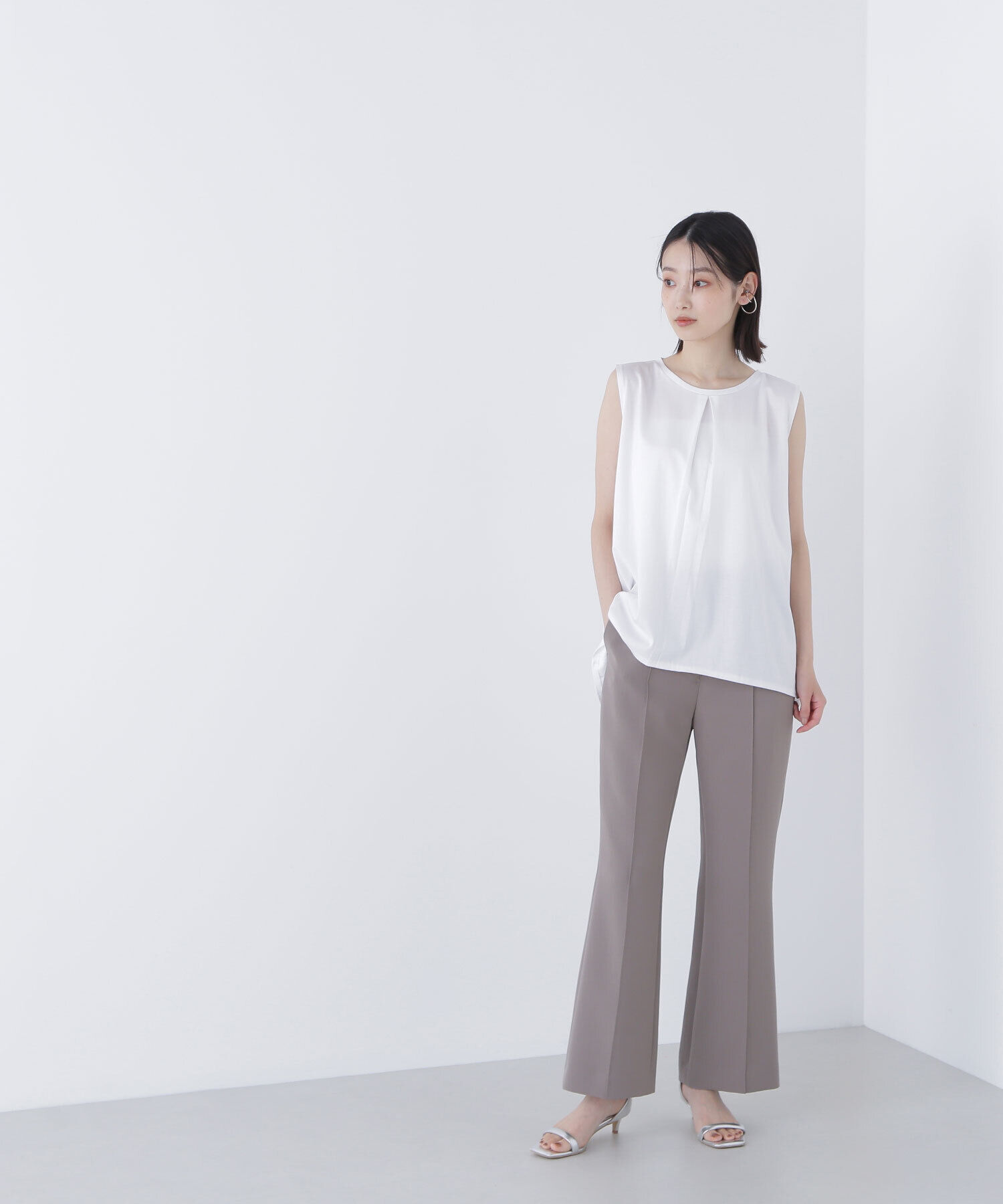  「スリムフレアパンツ」|その他|