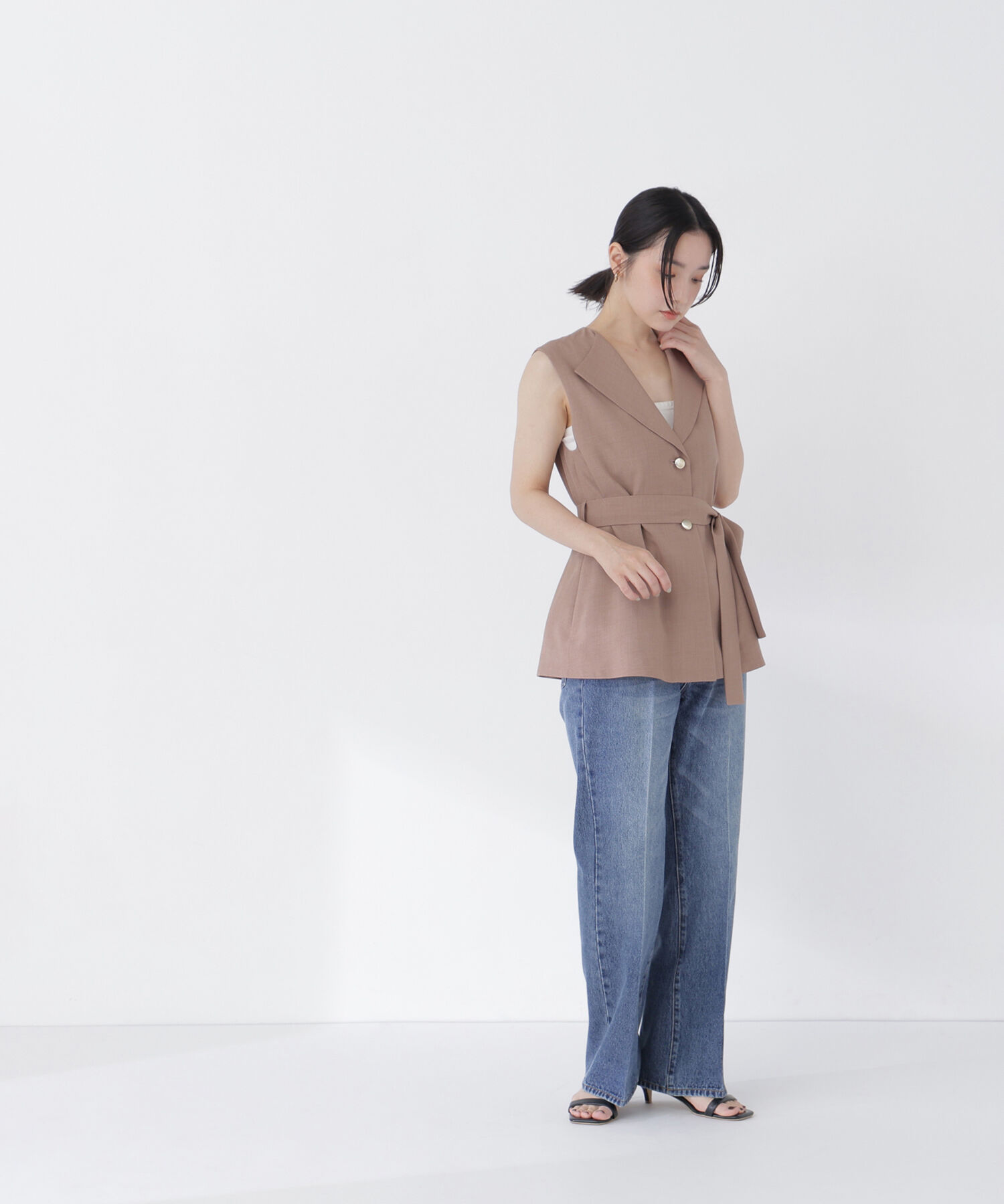  「セミフレアデニムパンツ」|その他|