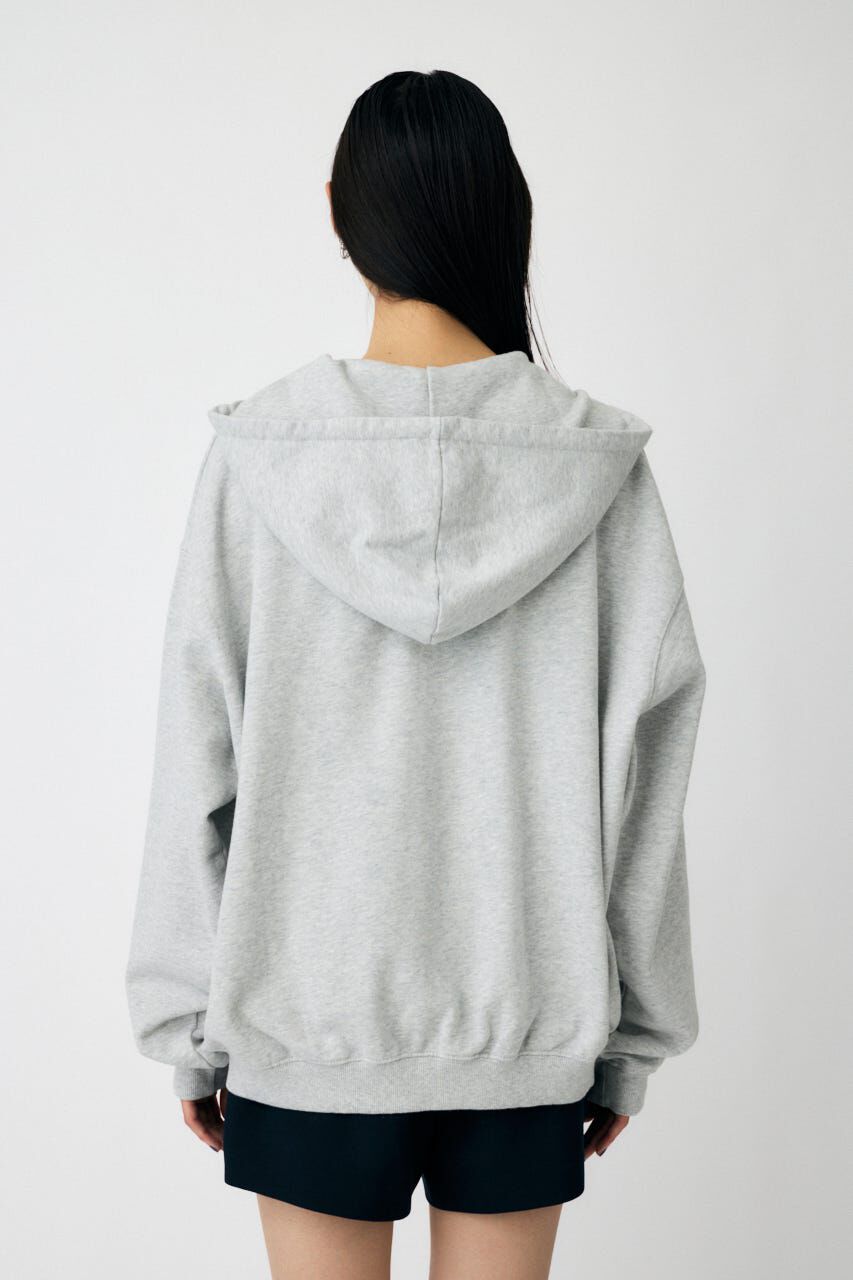 MOUSSY「COLLEGIATE ZIP フーディー」|パーカー|