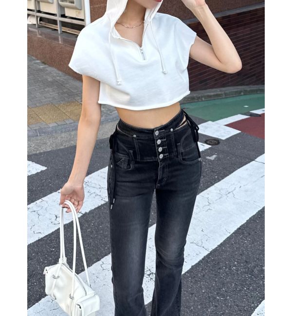 EMODA「カバージップフーディ」|Tシャツ・カットソー|
