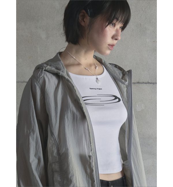 MURUA「【Opening Project】W Squareneck Cropped Symbol T Shirt」|Tシャツ・カットソー|