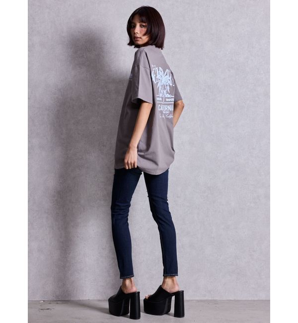 GYDA「TWIN VIBES ONLY BUNNY BIG Tシャツ」|Tシャツ・カットソー|