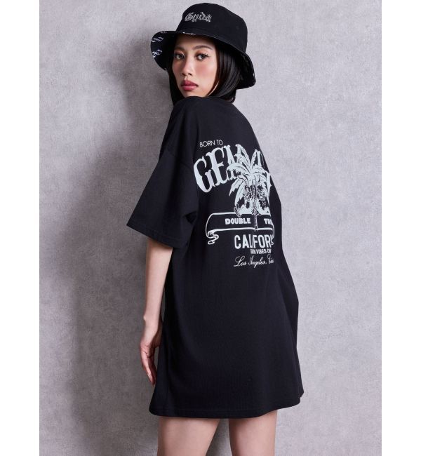 GYDA「TWIN VIBES ONLY BUNNY BIG Tシャツ」|Tシャツ・カットソー|
