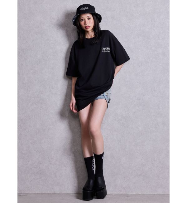 GYDA「TWIN VIBES ONLY BUNNY BIG Tシャツ」|Tシャツ・カットソー|