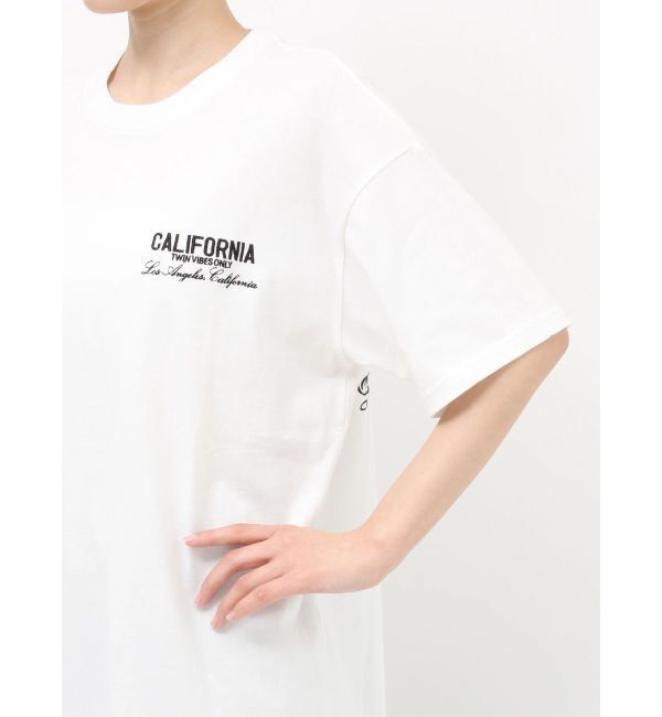 GYDA「TWIN VIBES ONLY BUNNY BIG Tシャツ」|Tシャツ・カットソー|