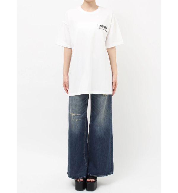 GYDA「TWIN VIBES ONLY BUNNY BIG Tシャツ」|Tシャツ・カットソー|