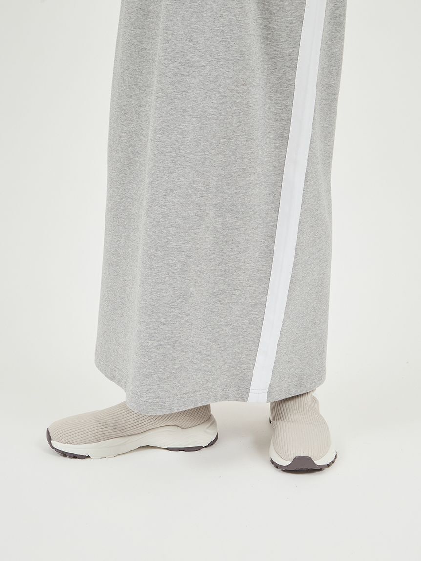 emmi atelier「布帛ドッキング裏毛セットアップ」|ワンピース|