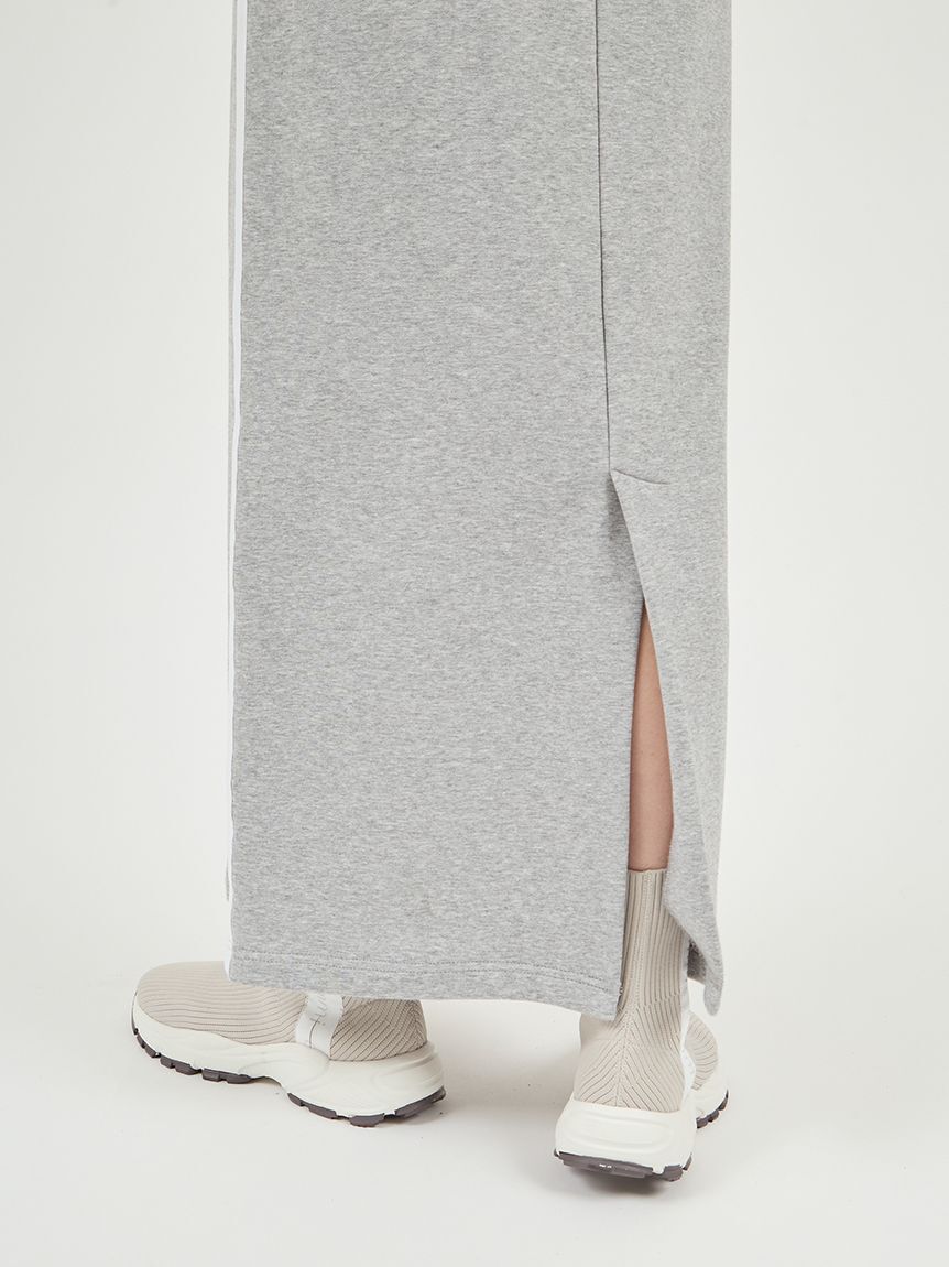emmi atelier「布帛ドッキング裏毛セットアップ」|ワンピース|