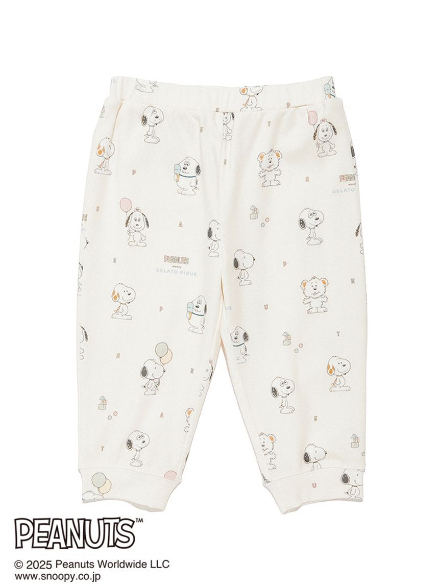 GELATO PIQUE KIDS & BABY「【PEANUTS PUPPIES】【BABY】総柄ロングパンツ」|その他ベビーウェア|