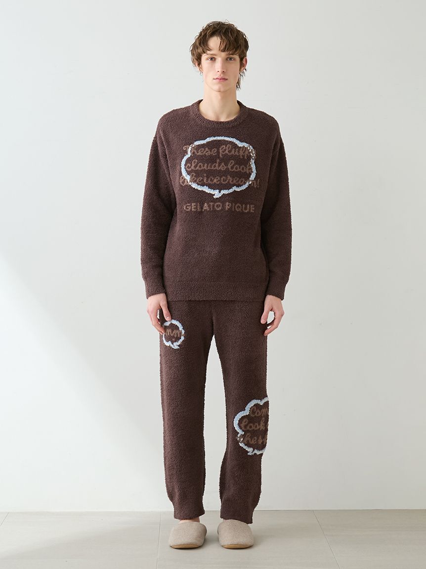 GELATO PIQUE HOMME「【HOMME】ベビモコトークロゴプルオーバー」|プルオーバー|