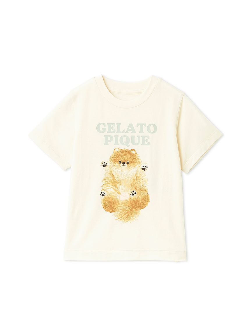 GELATO PIQUE KIDS & BABY「【KIDS】ドッグワンポイントTシャツ」|ルームウェア|