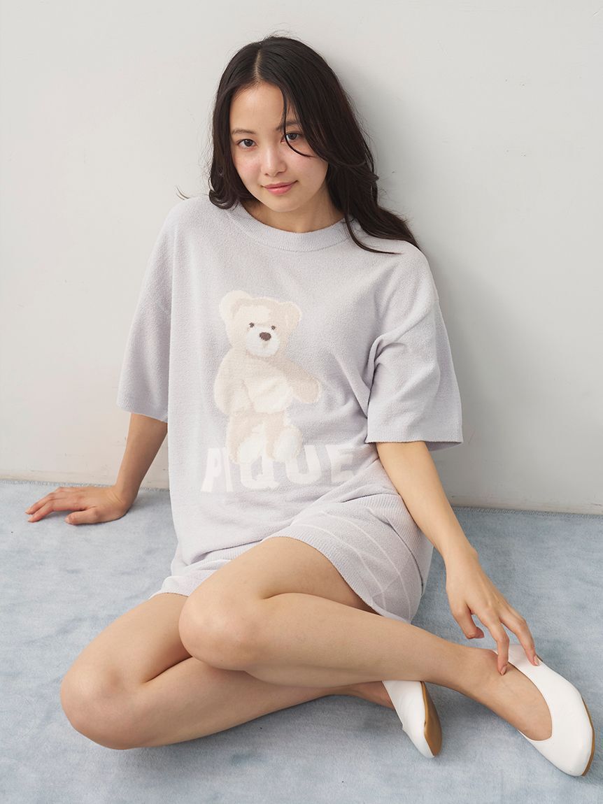gelato pique「モチーフ柄ジャガードショートパンツ」|ルームウェア|