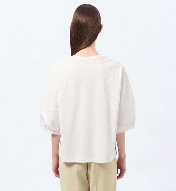 MACKINTOSH PHILOSOPHY「フロントギャザージャージブラウス」|Tシャツ・カットソー|