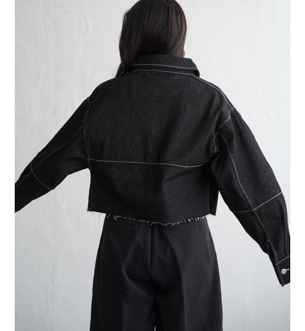 VENCE share style「リジットデニムショートジャケット」|その他|