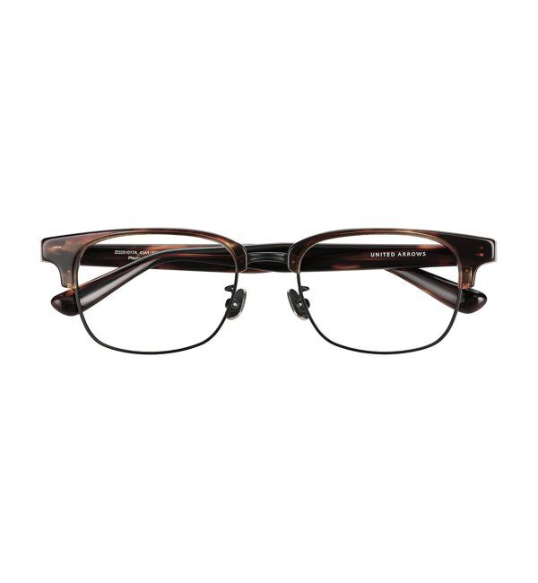  「Zoff｜UNITED ARROWS メガネ | [Stylish] 伊達メガネ 度付き ユナイテッドアローズ   レンズ交換券付」|メガネ|