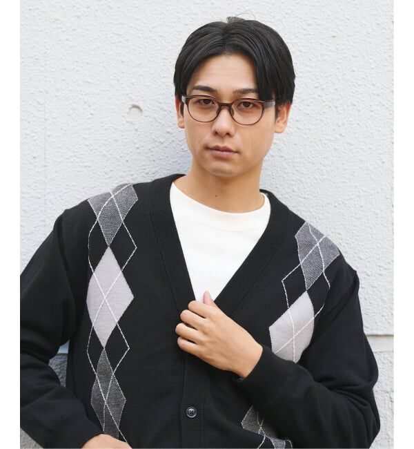  「花粉・飛沫対策 メガネ Mサイズ(度なし・くもり止めレンズ装備)  | 花粉めがね 伊達メガネ UVカット」|メガネ|薄ブラウン1