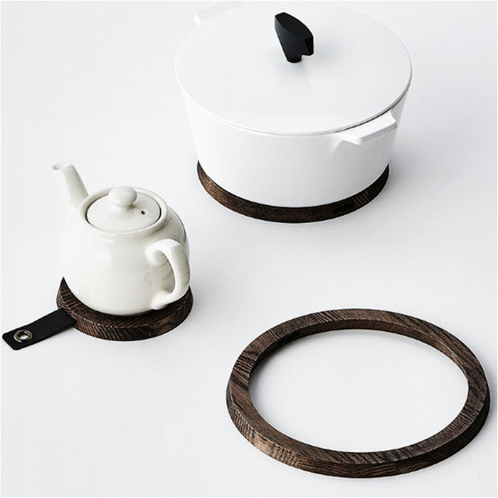 BACKYARD FAMILY「SASAKI ササキ 鍋敷き 木 通販 鍋敷 鍋しき なべしき ポットコースター pot」|食器・キッチングッズ|