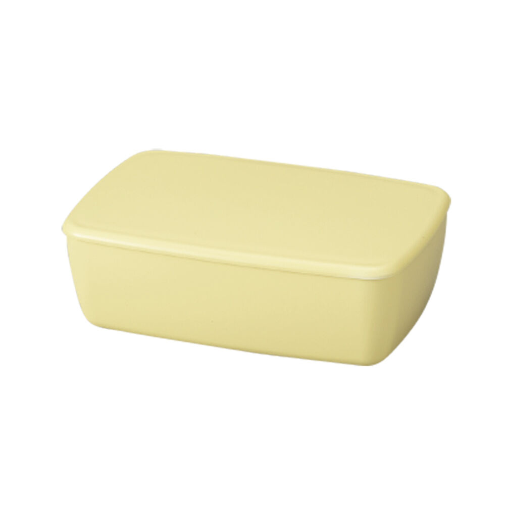 BACKYARD FAMILY「お弁当箱 600ml 通販 ランチボックス ワンタッチランチ 弁当箱 さっと洗える 洗いやすい」|食器・キッチングッズ|イエロー1