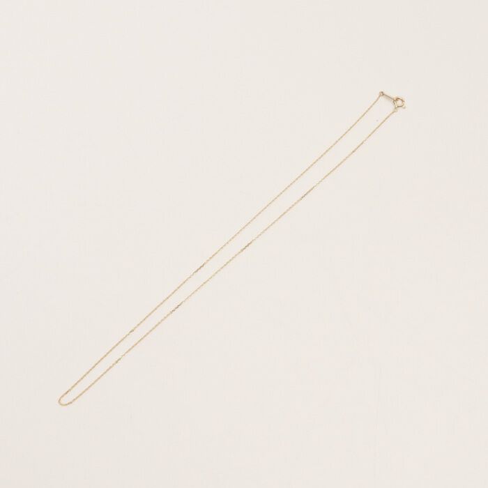 BACKYARD FAMILY「金 ネックレス 18金 通販 日本製 ネックレスチェーン チェーンネックレス 18K 長さ40cm」|その他|